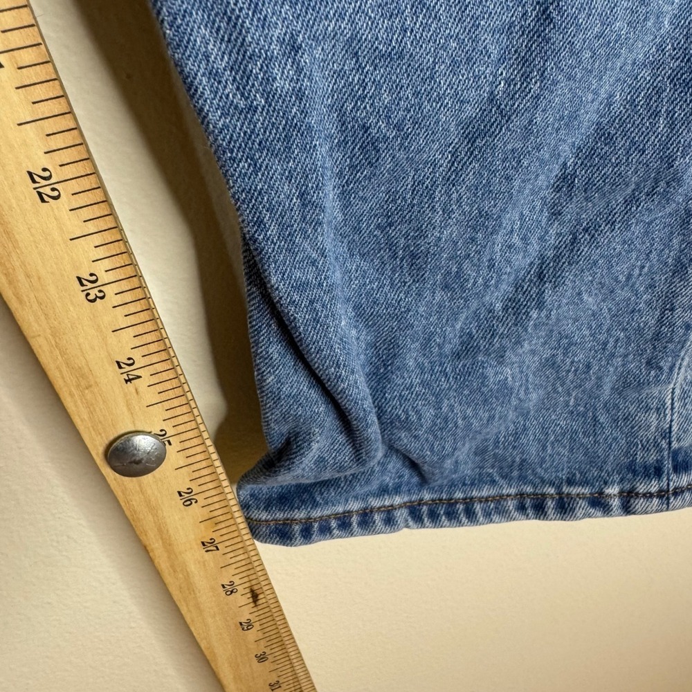 Calvin Klein Jeans Men's Straight Leg Denim Blue Jeans 33x30 90s retro - Picture 6 of 10